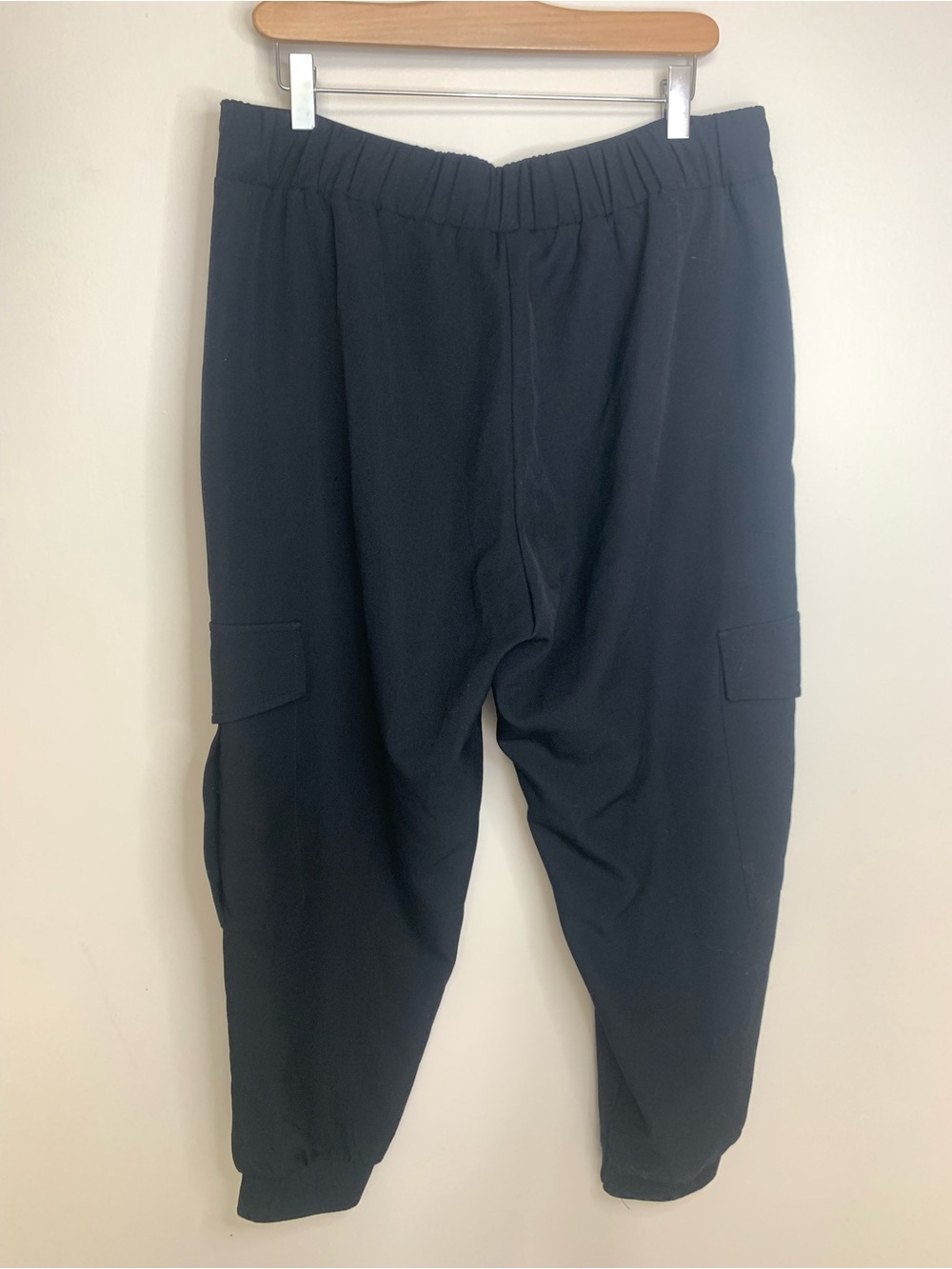 Zara Black Cargo Pants L - Picture 2 of 9